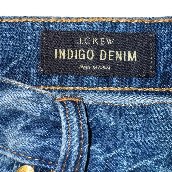 J.Crew Women’s Denim Mini Skirt Size 28 Blue Jean 5-Pocket Casual - Picture 4 of 6